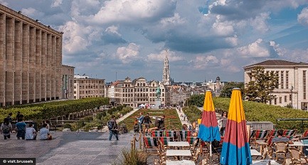 bruselas mont des arts